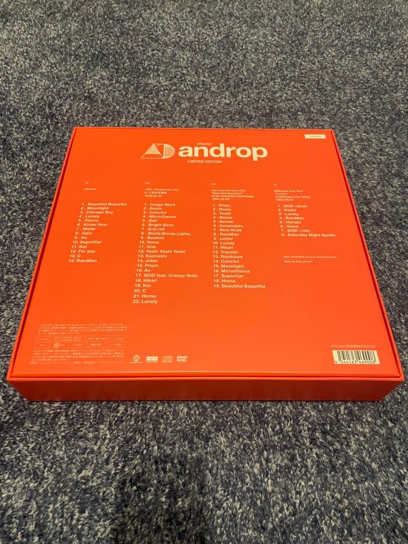 androp effector LIMITED EDITION 完全生産限定版