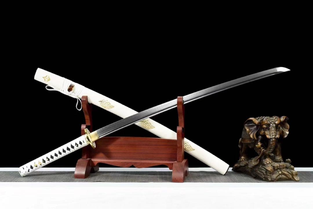 雪慕い侍 刀装具 日本刀 武具 鑑賞刀 居合刀 模造刀 舞踊刀