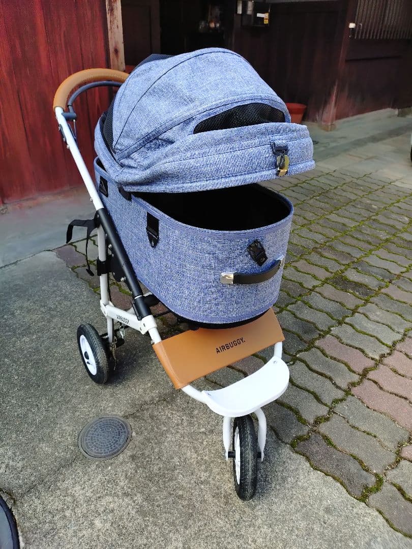 AIRBUGGY ドーム3ラージ　メランジデニム