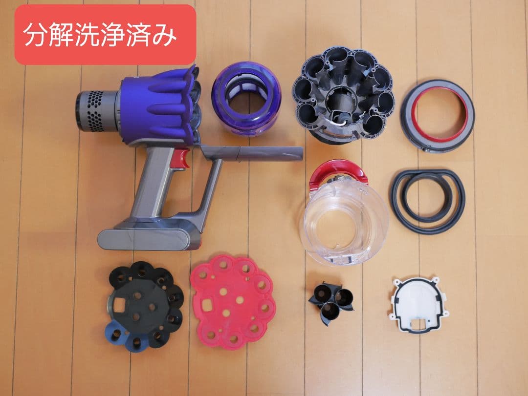 【中古美品】Dyson SV18 本体+ツールセット