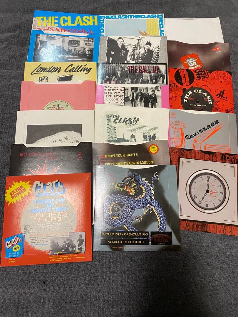 レア！希少！THE CLASH THE SINGLES 19枚BOX