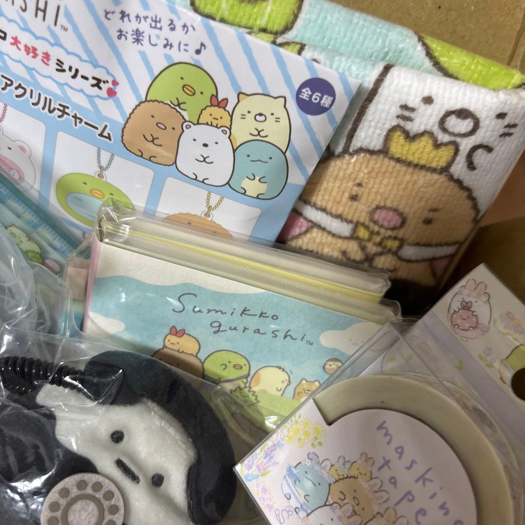 すみっコぐらし　文具　てのりぬいぐるみ