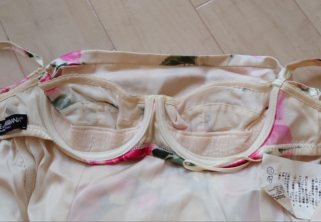 ドルチェ&ガッバーナ花柄ロングドレス