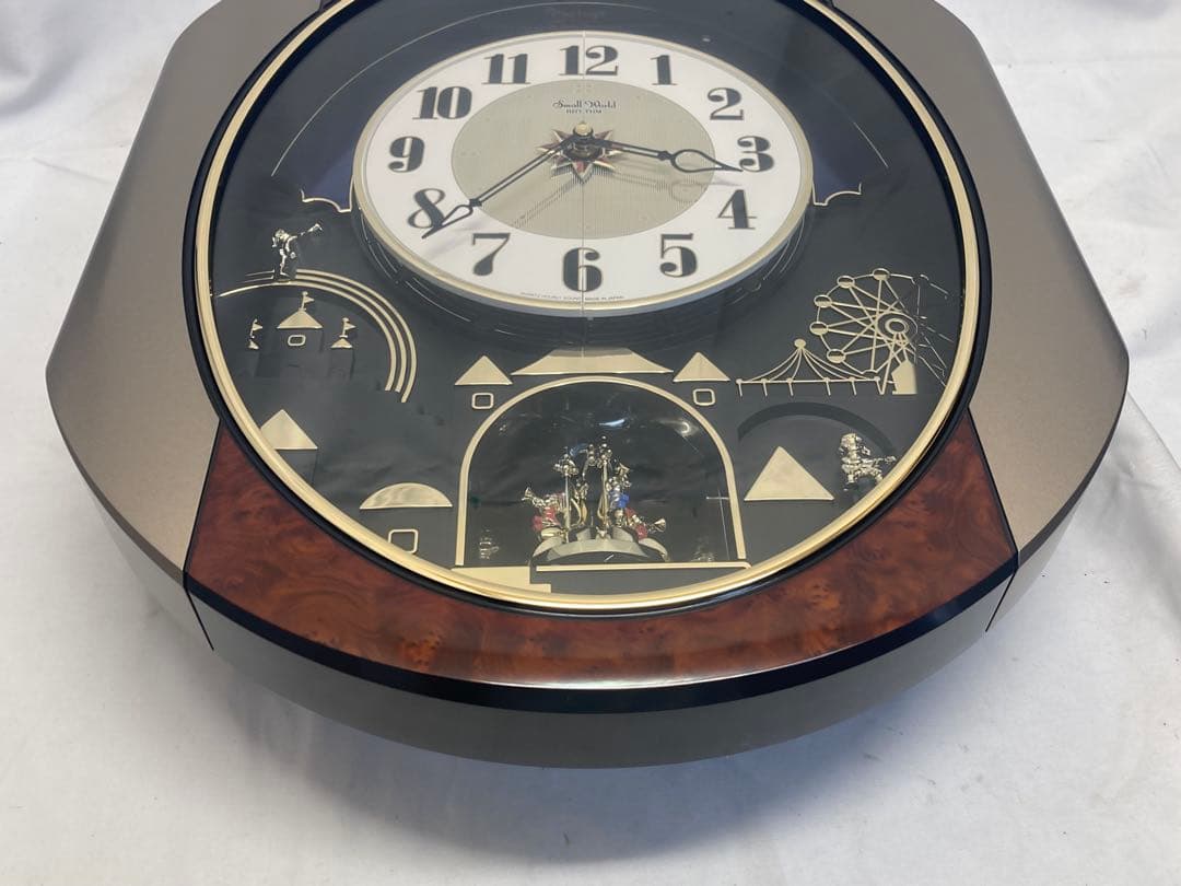 【未使用品】リズム時計　からくり時計掛時計 4MH751CZ