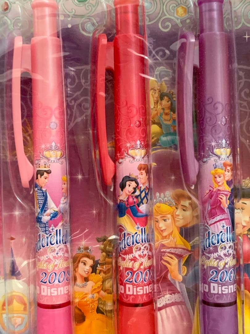 ディズニー　シンデレラブレーション　ライツオブロマンス2008　ボールペンセット