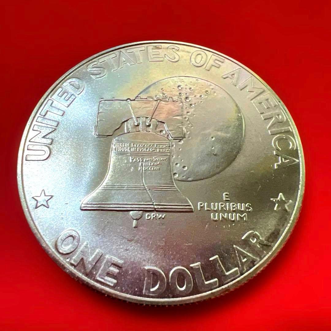 【銀貨/S刻印】アメリカ 1776-1976年 独立200周年記念 1ドル 銀貨