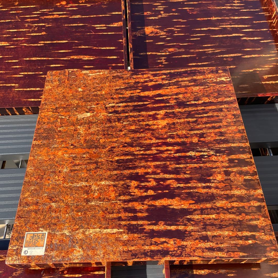 秋田角館桜皮　樺細工　お盆　伝統工芸品　新品未使用　5個セット