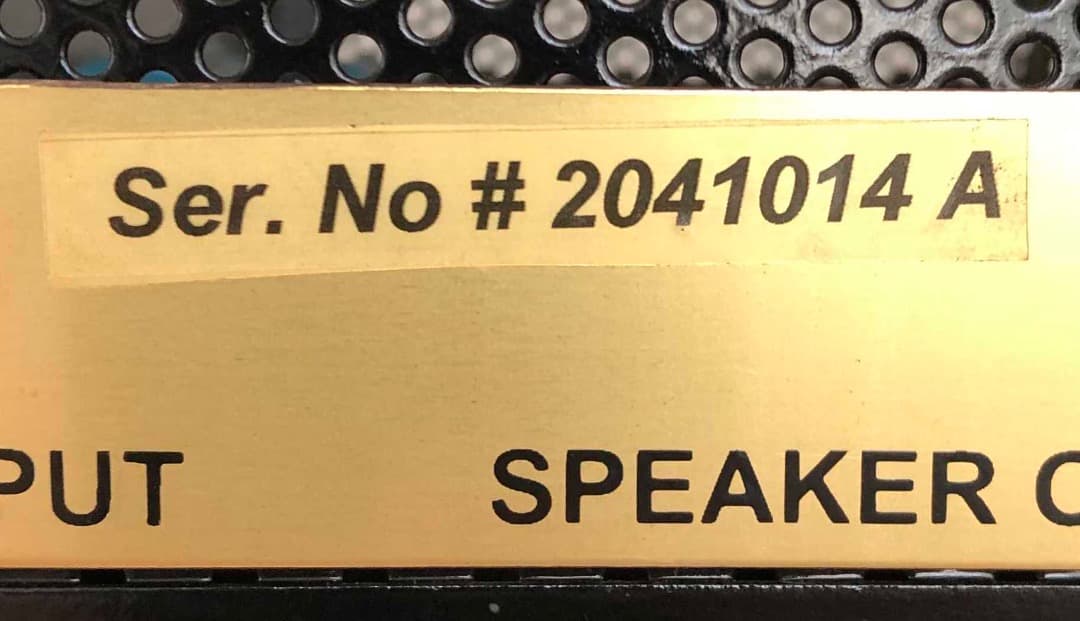 パワーアンプBedini Classic 100 Mono Amplifiers