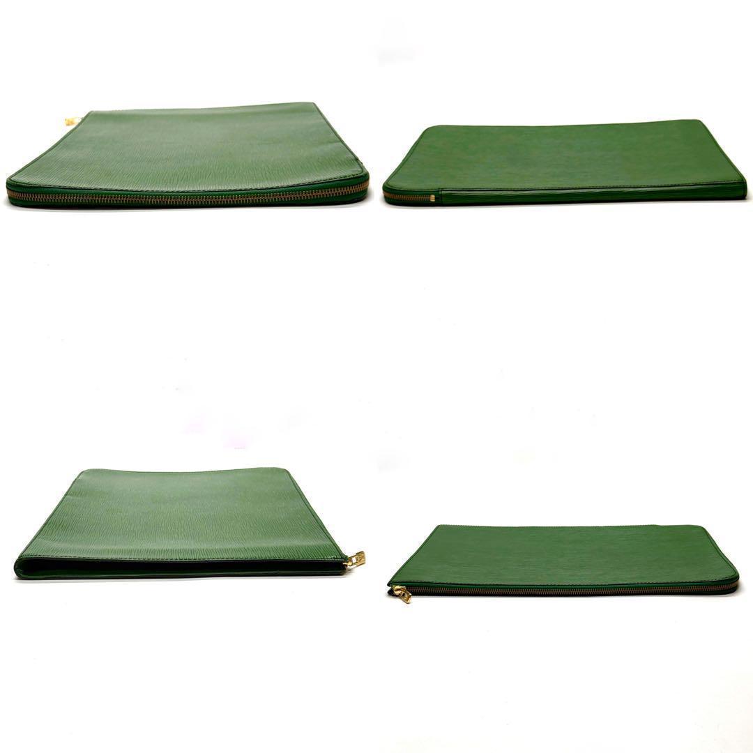 ルイヴィトン ポッシュ ドキュマン エピ ボルネオグリーン M54494 メンズ