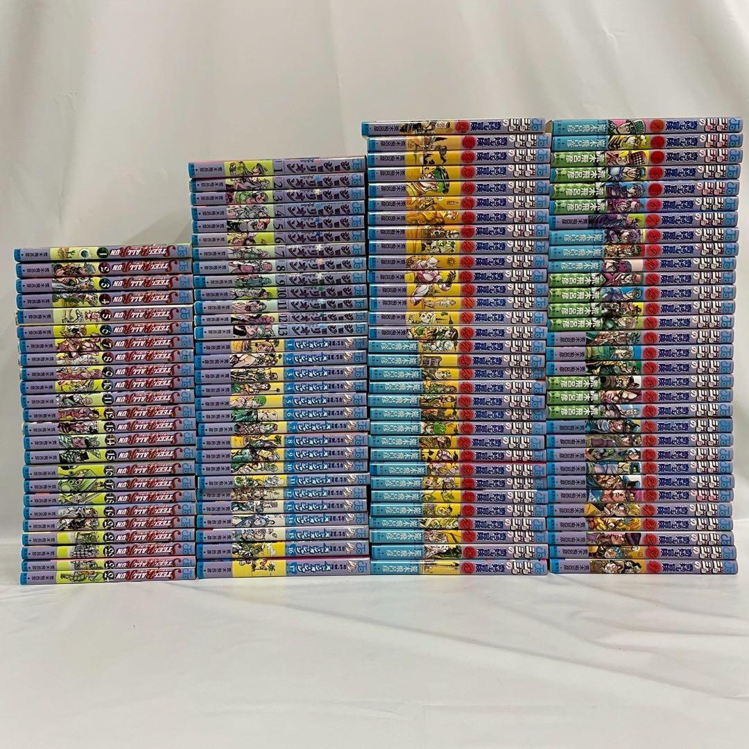 ジョジョの奇妙な冒険 全巻　ジョジョリオンストーンオーシャンスティールボールラン