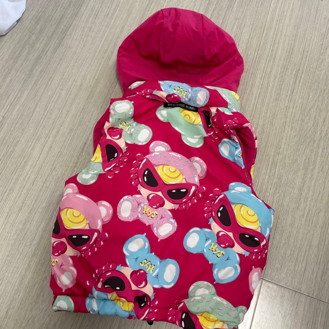 m*♡様 ヒステリックミニ ダウンベスト 80 hysteric mini