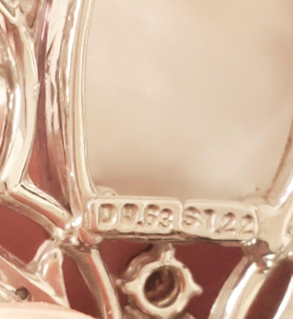 K18WG カメオ ネックレス Italy