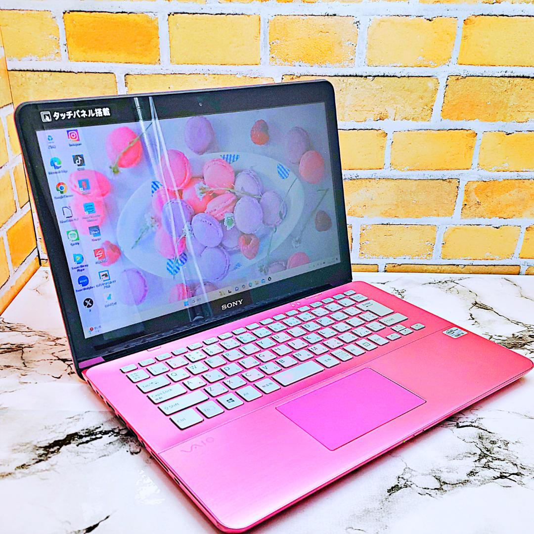 タッチパネルノートパソコン❤️爆速SSD❤️メモリ12G✨高性能i3☘️ハイスぺ