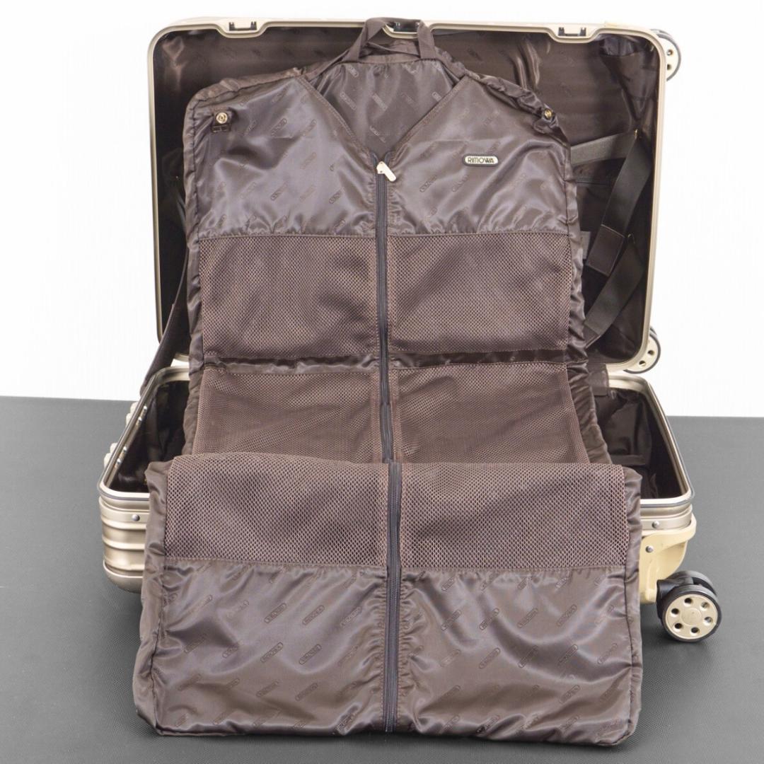 リモワ トパーズ チタニウム 64L 4輪 TSAロック チェックインM アルミ