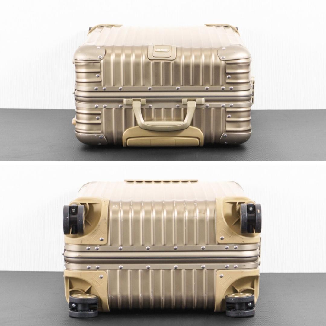 リモワ トパーズ チタニウム 64L 4輪 TSAロック チェックインM アルミ