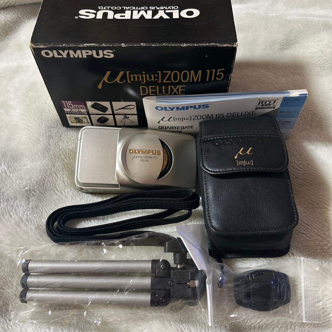 【新品】OLYMPUS μ[mju:] ZOOM 115 DELUXE
