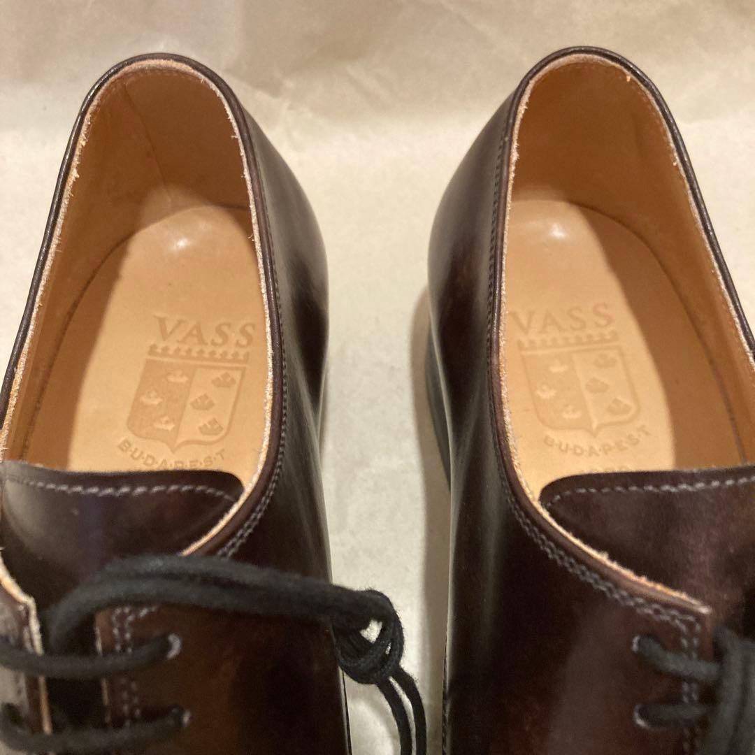 VASS ヴァーシュ 希少Uラスト サイズ38.5 ミュージアムカーフ