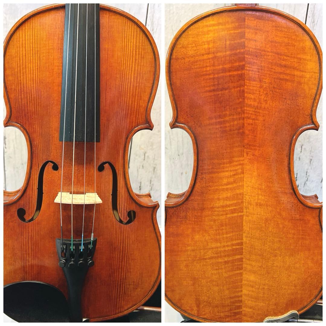 【良品】Nicolo Santi NSN60S 1/2 バイオリン　美虎杢