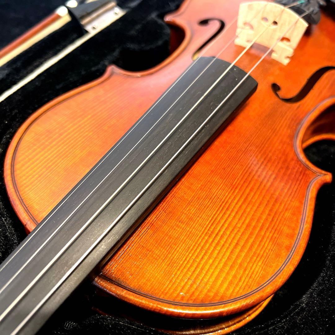 【良品】Nicolo Santi NSN60S 1/2 バイオリン　美虎杢