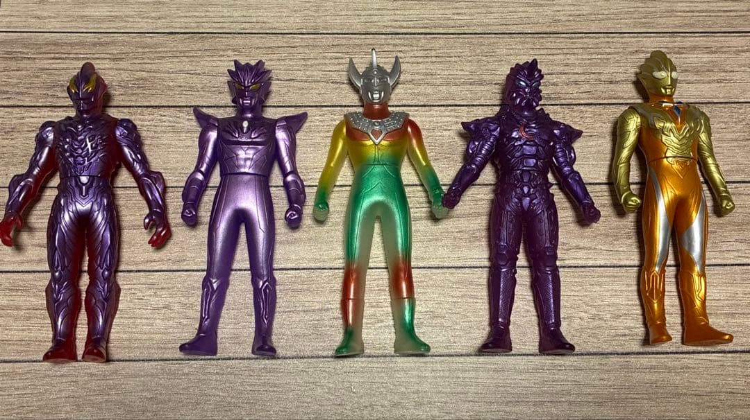 ウルトラマン ソフビ ナムコ限定 5体セット