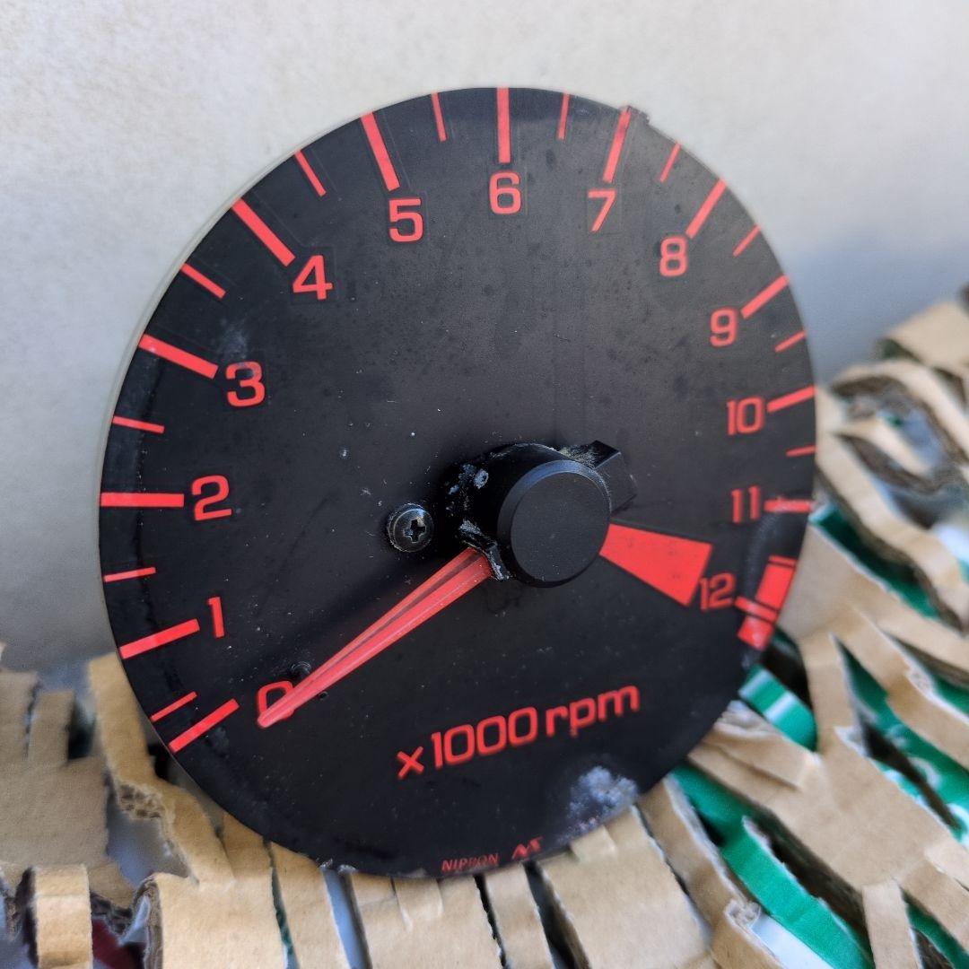 CBX400FF 希少な純正2型 部品取りタコメーター 12000rpm