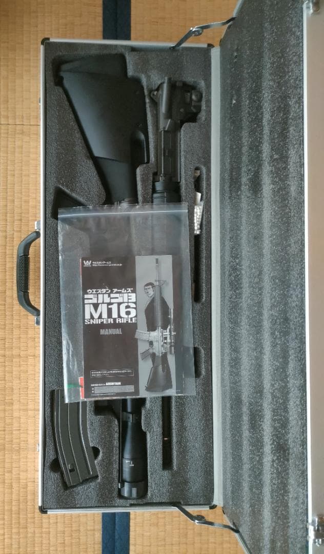 ウエスタンアームズ WA M16 ゴルゴ13 スナイパーライフル ガスガン