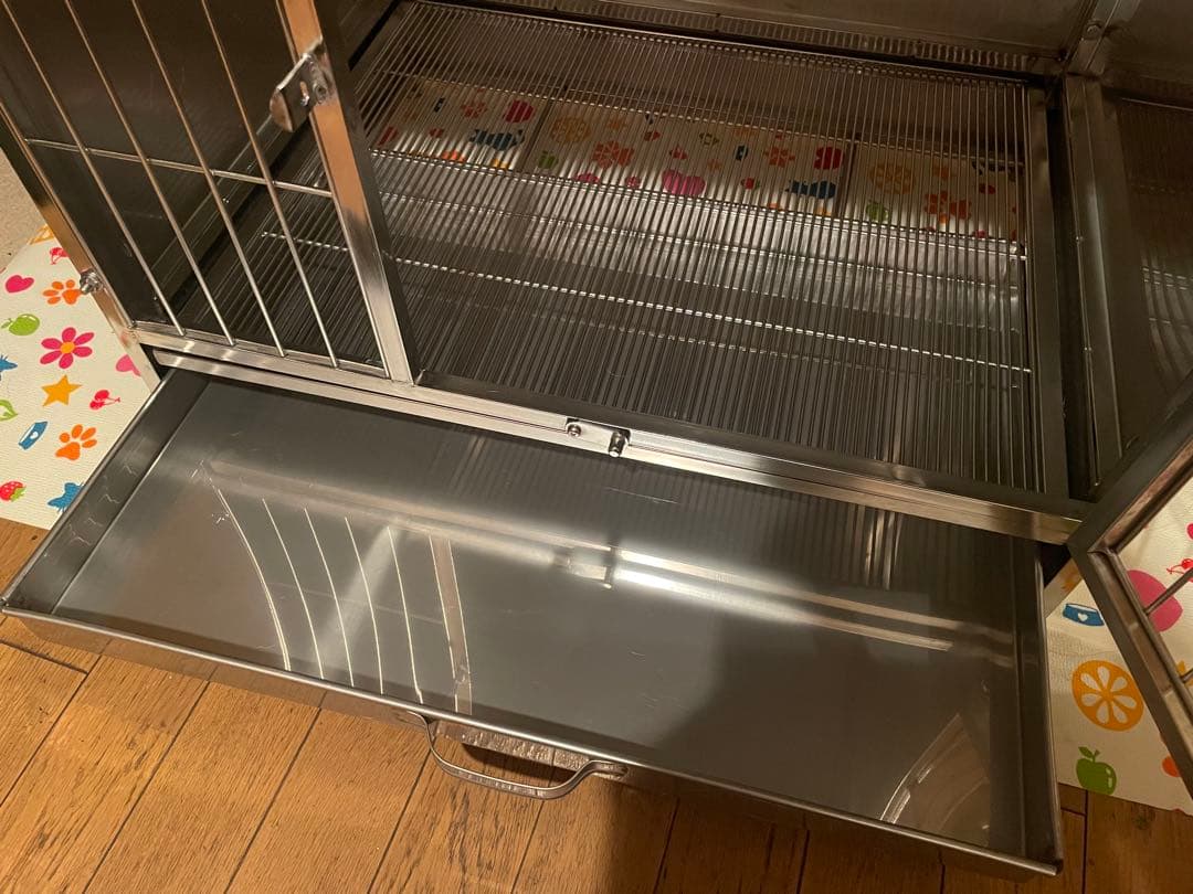 Dog cage ／stainless【used】