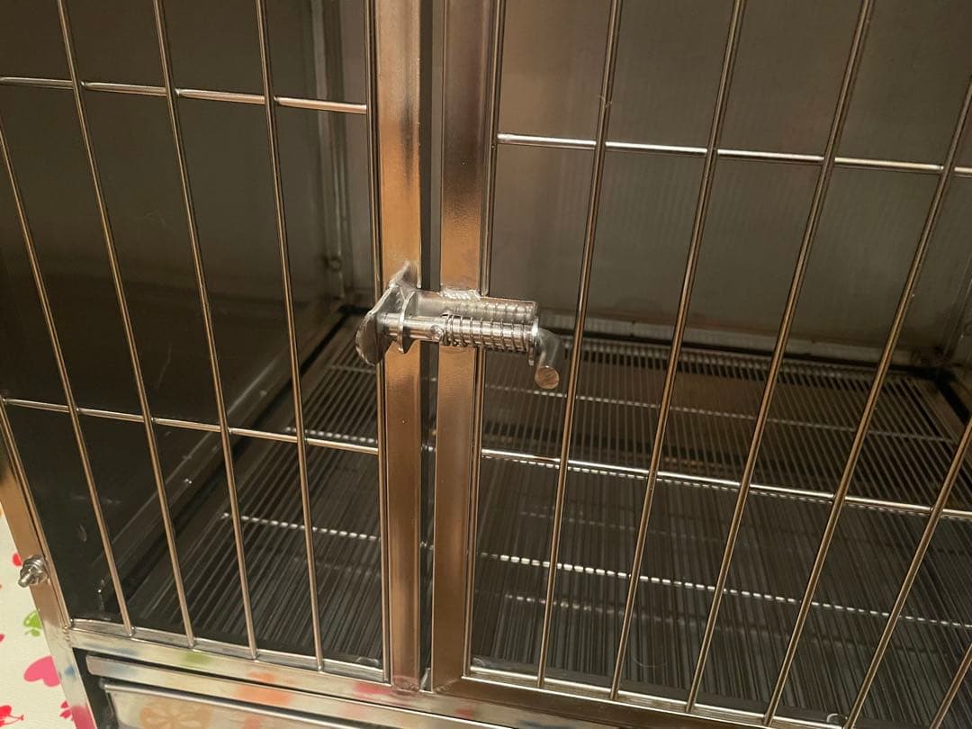 Dog cage ／stainless【used】