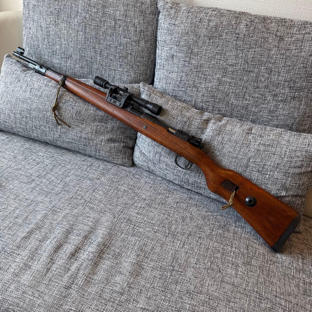 0*2様 【リアルウッド】タナカ Kar98k エアーコッキング トイガン