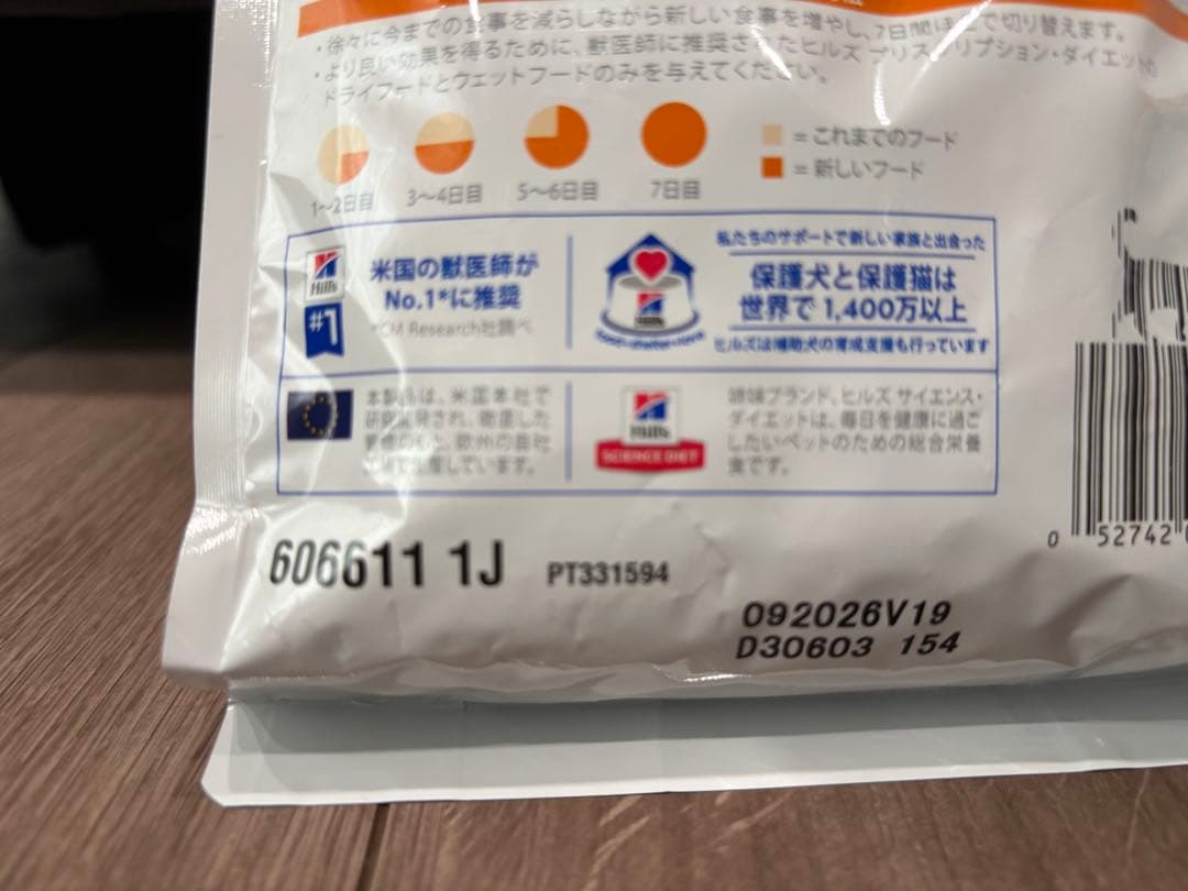 ヒルズ　マルチケアコンフォート2kg・500g