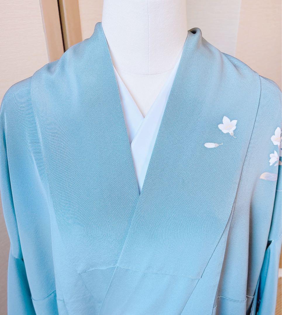 作家者　訪問着　本加賀友禅　フルセット　卒業式　入学式　お宮参　S M 袋帯