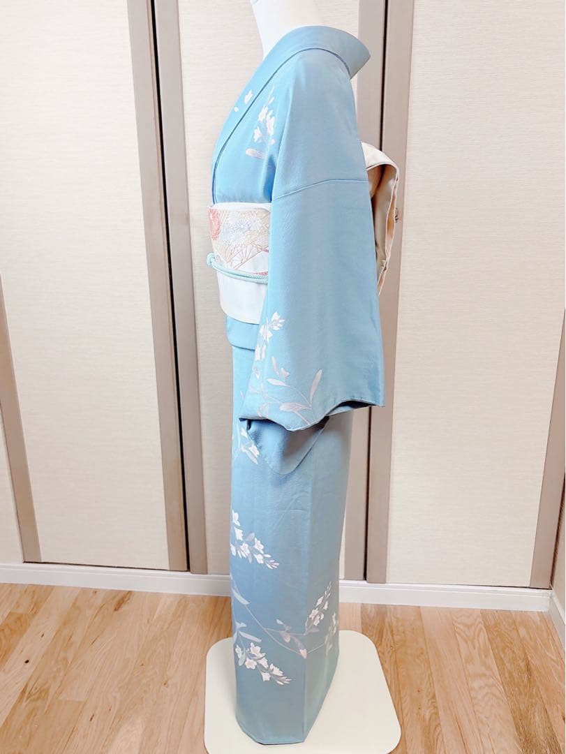 作家者　訪問着　本加賀友禅　フルセット　卒業式　入学式　お宮参　S M 袋帯