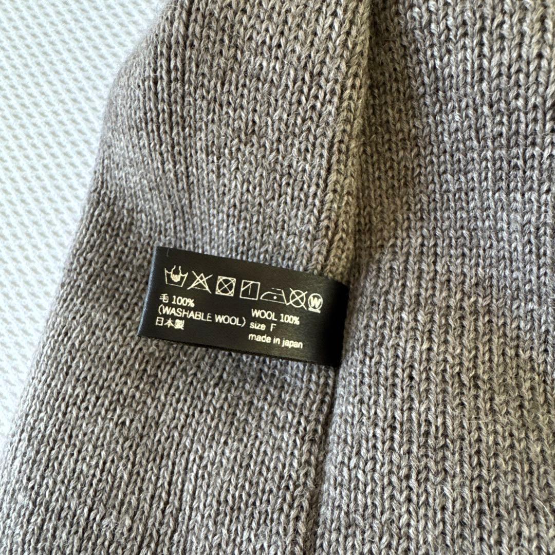 帽子 YOKO SAKAMOTO WOOL KNIT BIG WATCH CAP