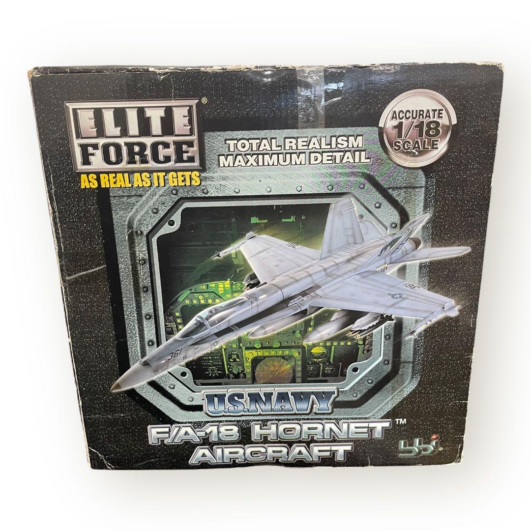 【入手困難超希少】エリートフォース1:18 F/A-18 ジョリー ロジャース♪
