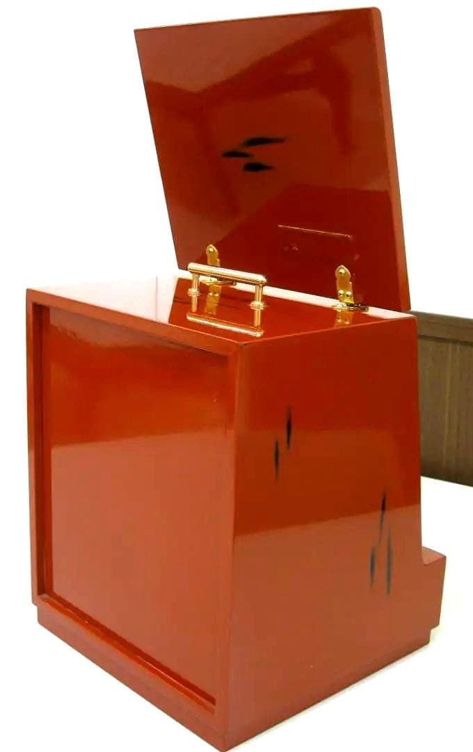 鏡台 黒江塗　根来塗　 メイクボックス　紀州漆器　昭和レトロ