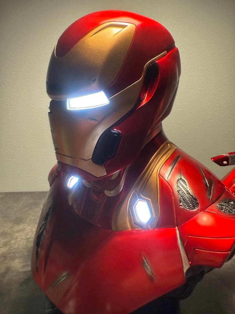 アイアンマン Mk50 1/2スケール 大型スタチュー 全高36cm！発光！