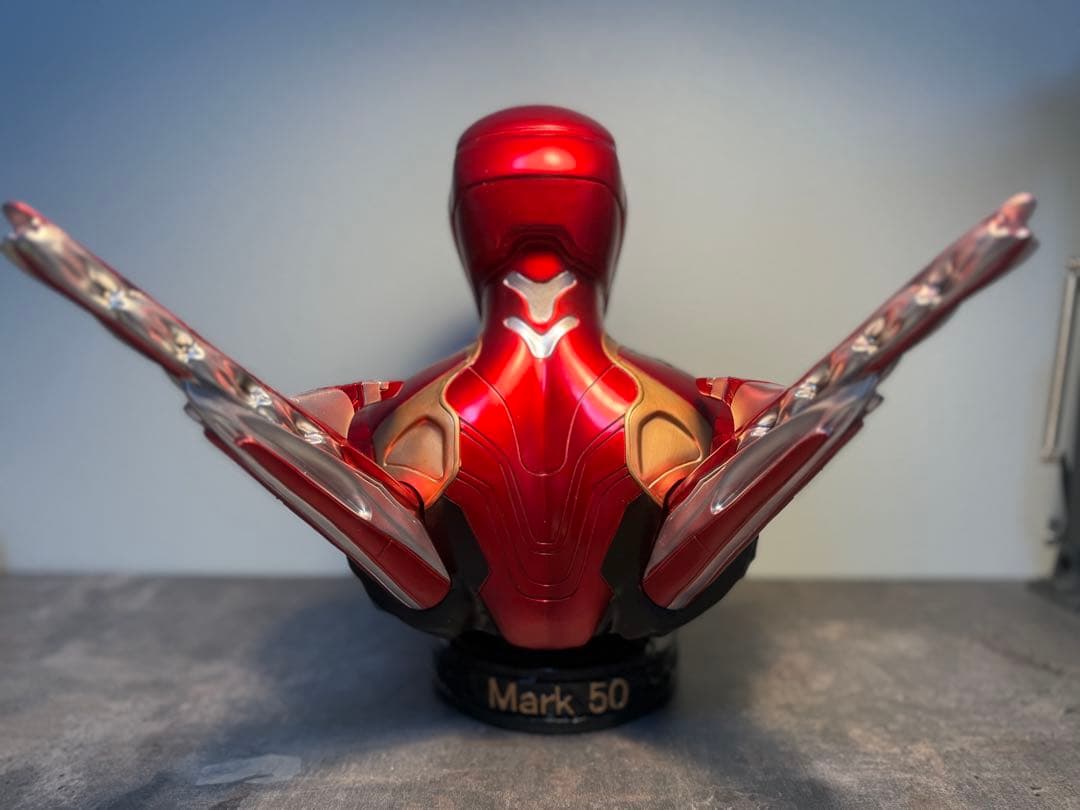 アイアンマン Mk50 1/2スケール 大型スタチュー 全高36cm！発光！