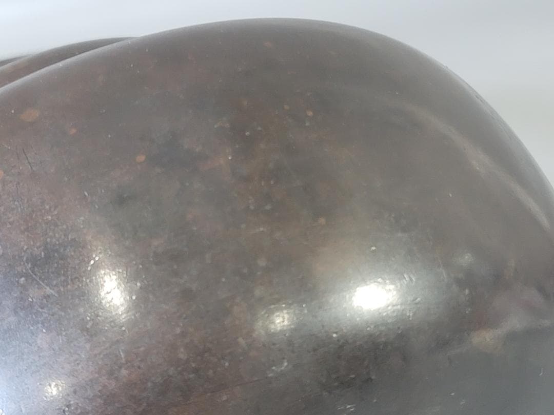 DT712 古銅 水注 瓶 時代物