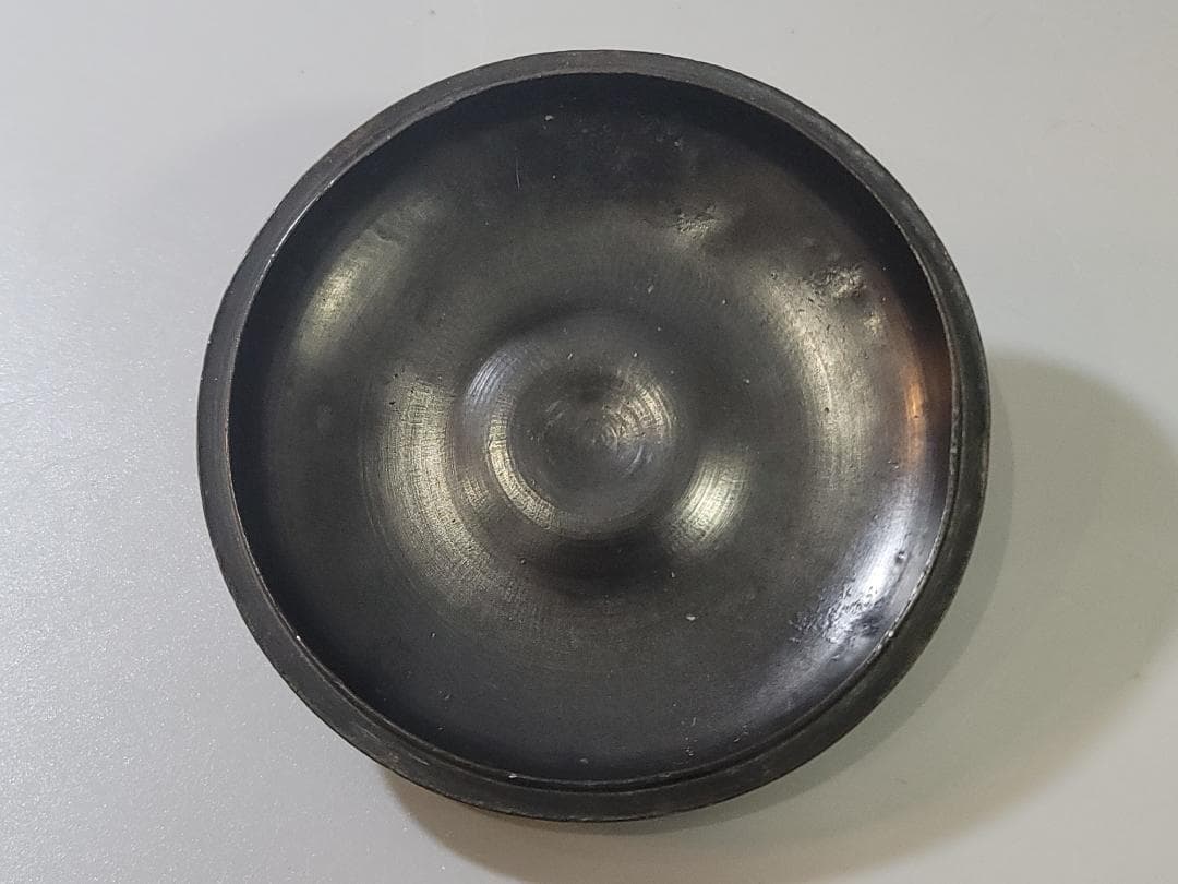 DT712 古銅 水注 瓶 時代物