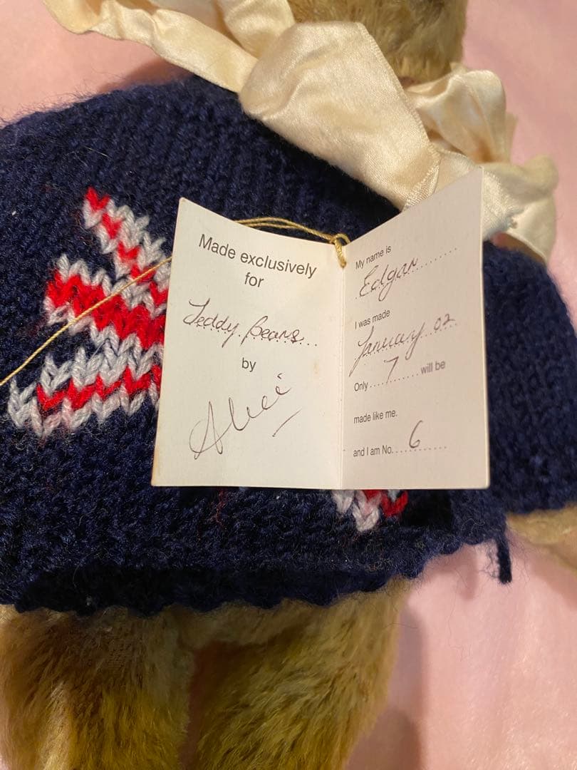 フォーゲットミーノット ベア Forget me not bear