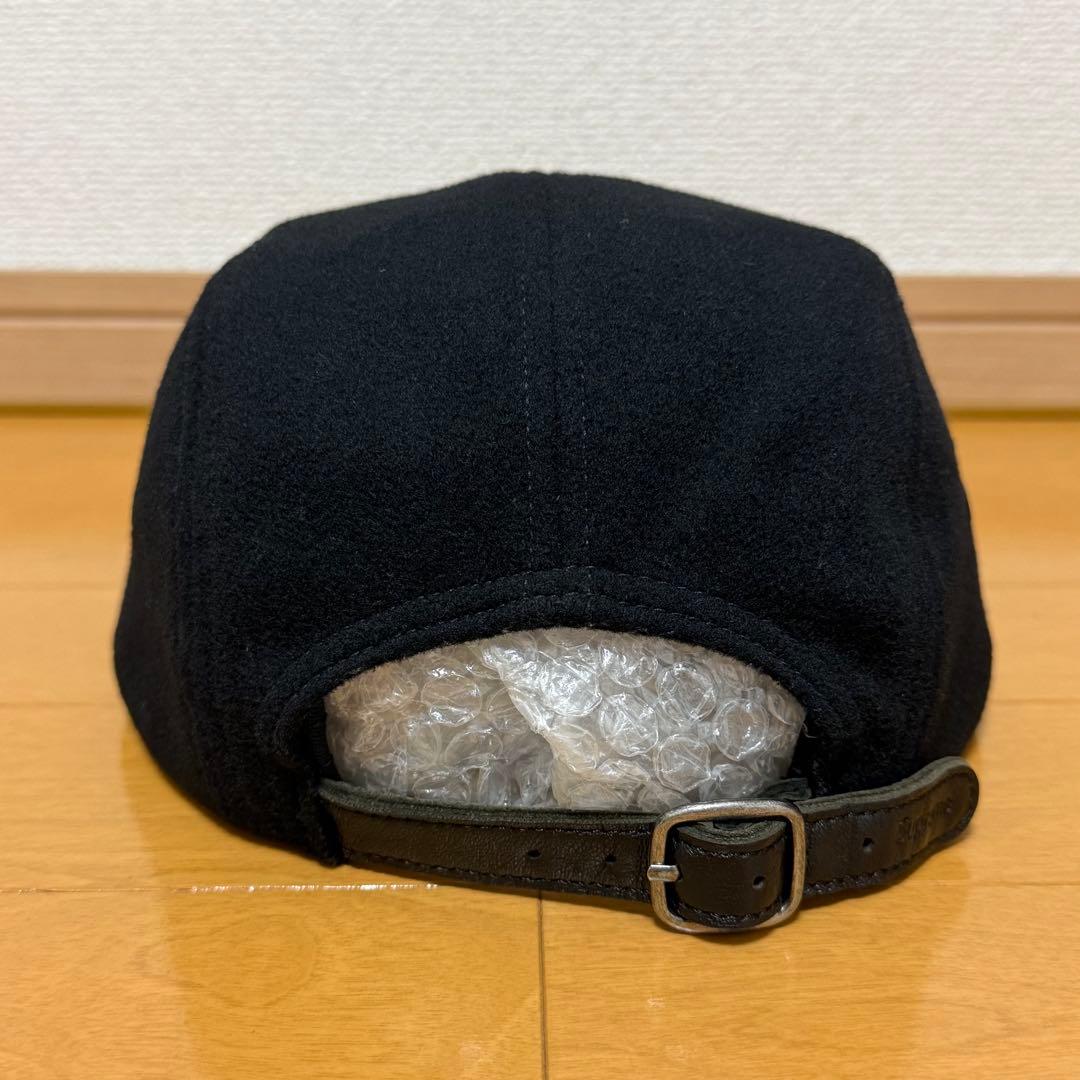 ほぼ未使用 Supreme Wool Camp Cap ブラック 19aw