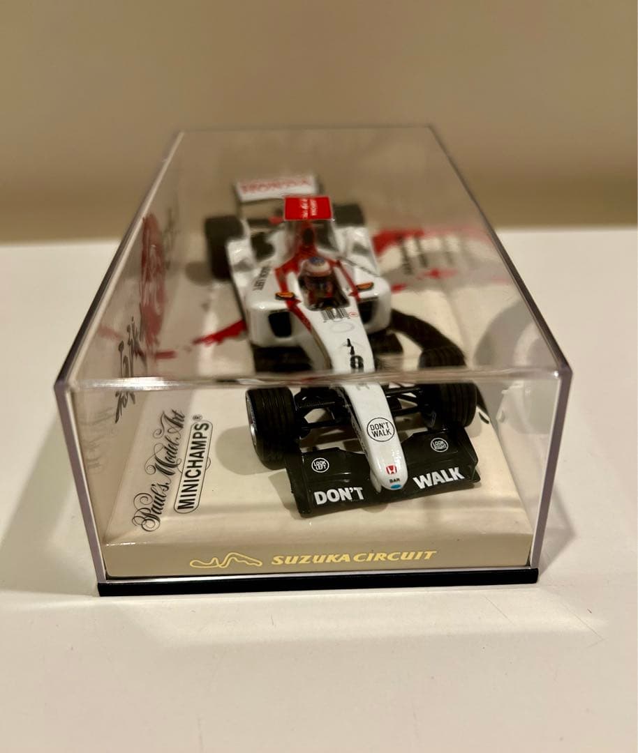 F1 ジェンソン・バトン ミニチャンプス 鈴鹿GP 限定 頑張れ日本モデル