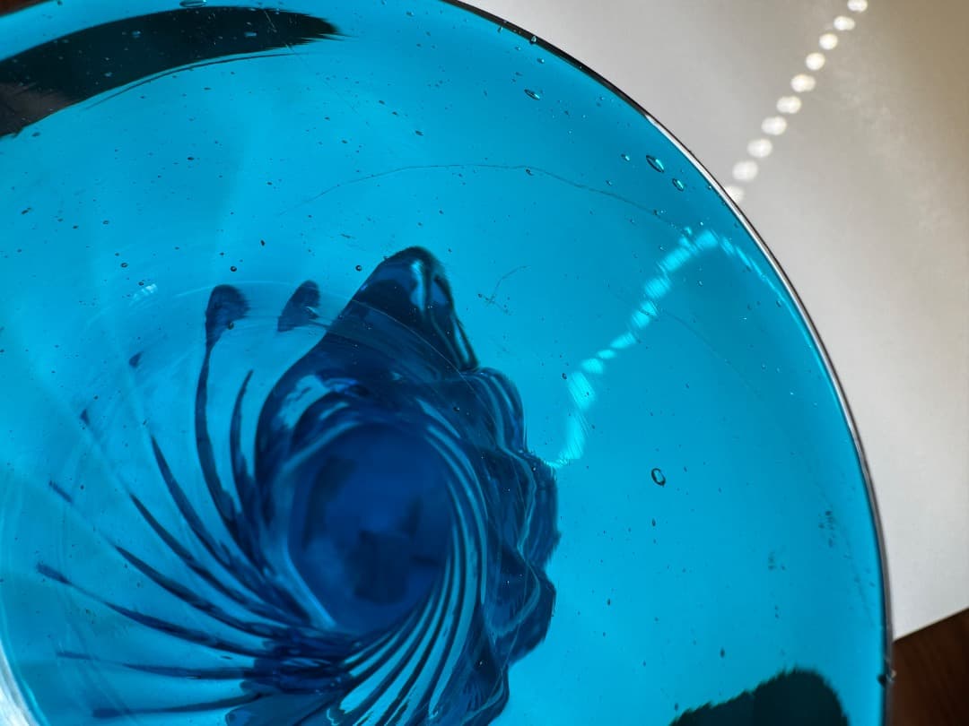 小谷眞三　倉敷ガラス　花瓶