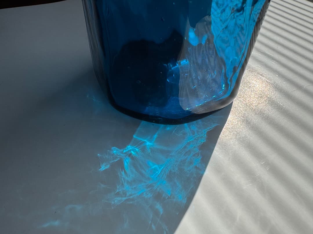 小谷眞三　倉敷ガラス　花瓶