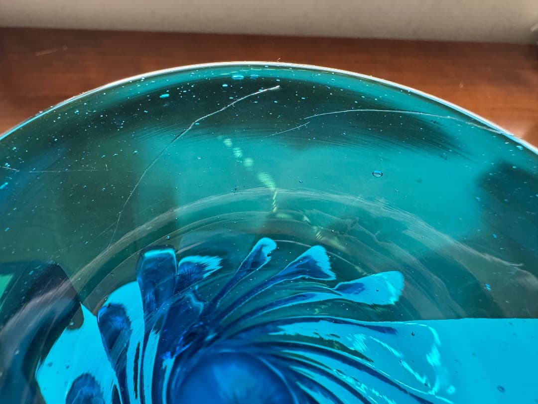 小谷眞三　倉敷ガラス　花瓶