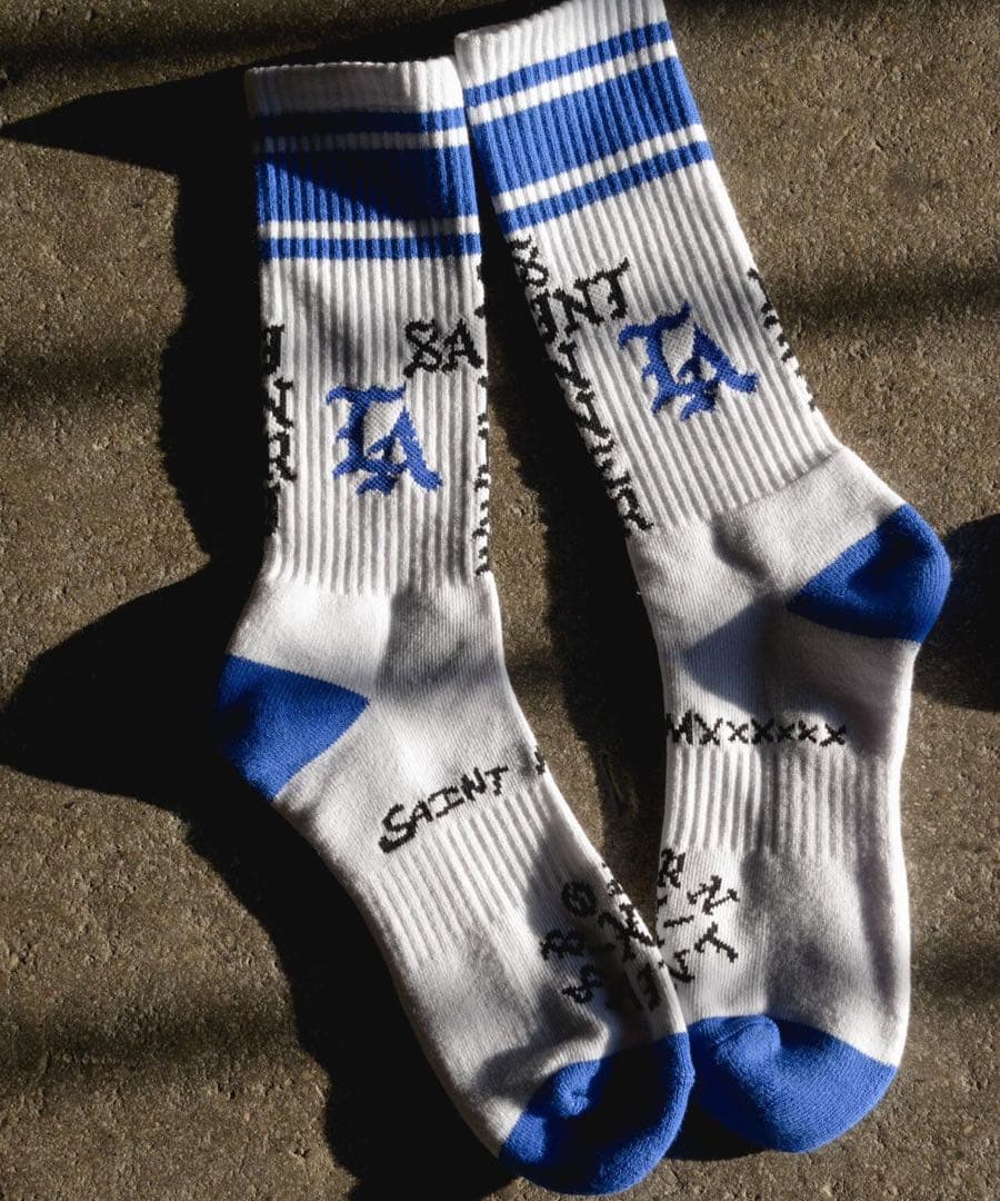 BORN X RAISED×©SAINT M×××××× LA SOCKS