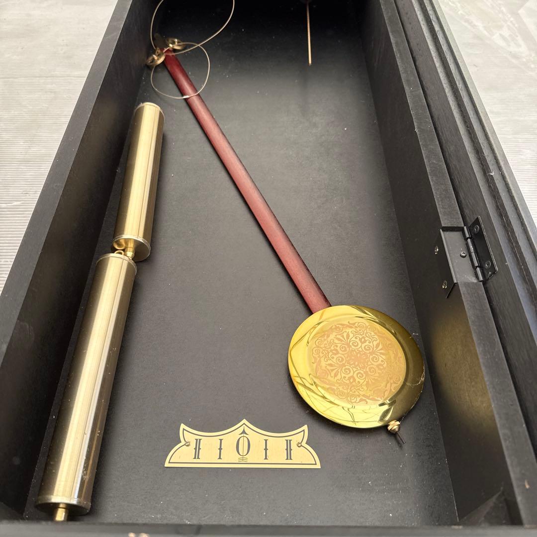 シチズン　振り子時計　掛時計　柱時計　クオーツ 振り子時計 4MJ743