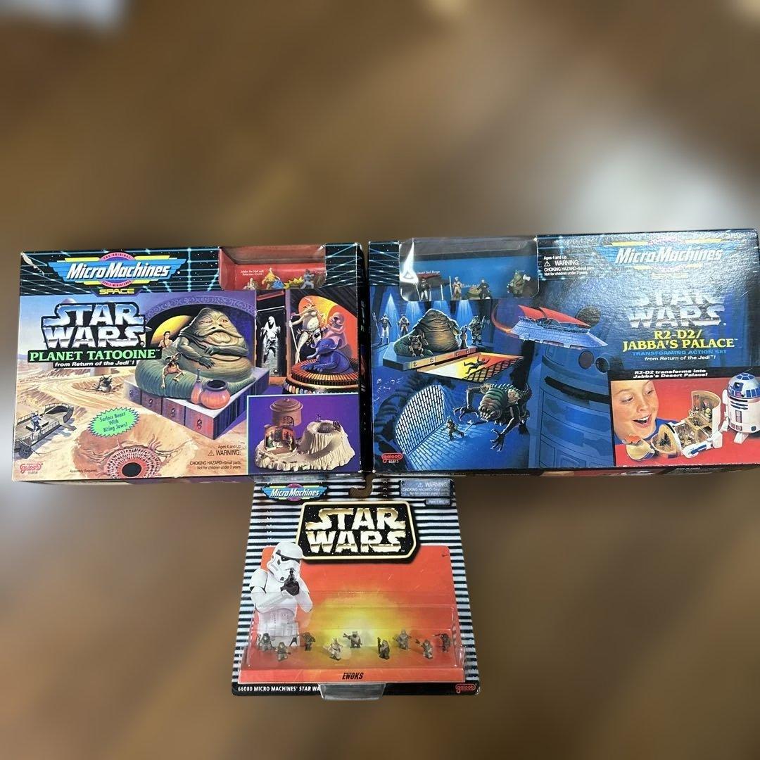 【新品】 STARWARS Micro Machines 3種セット