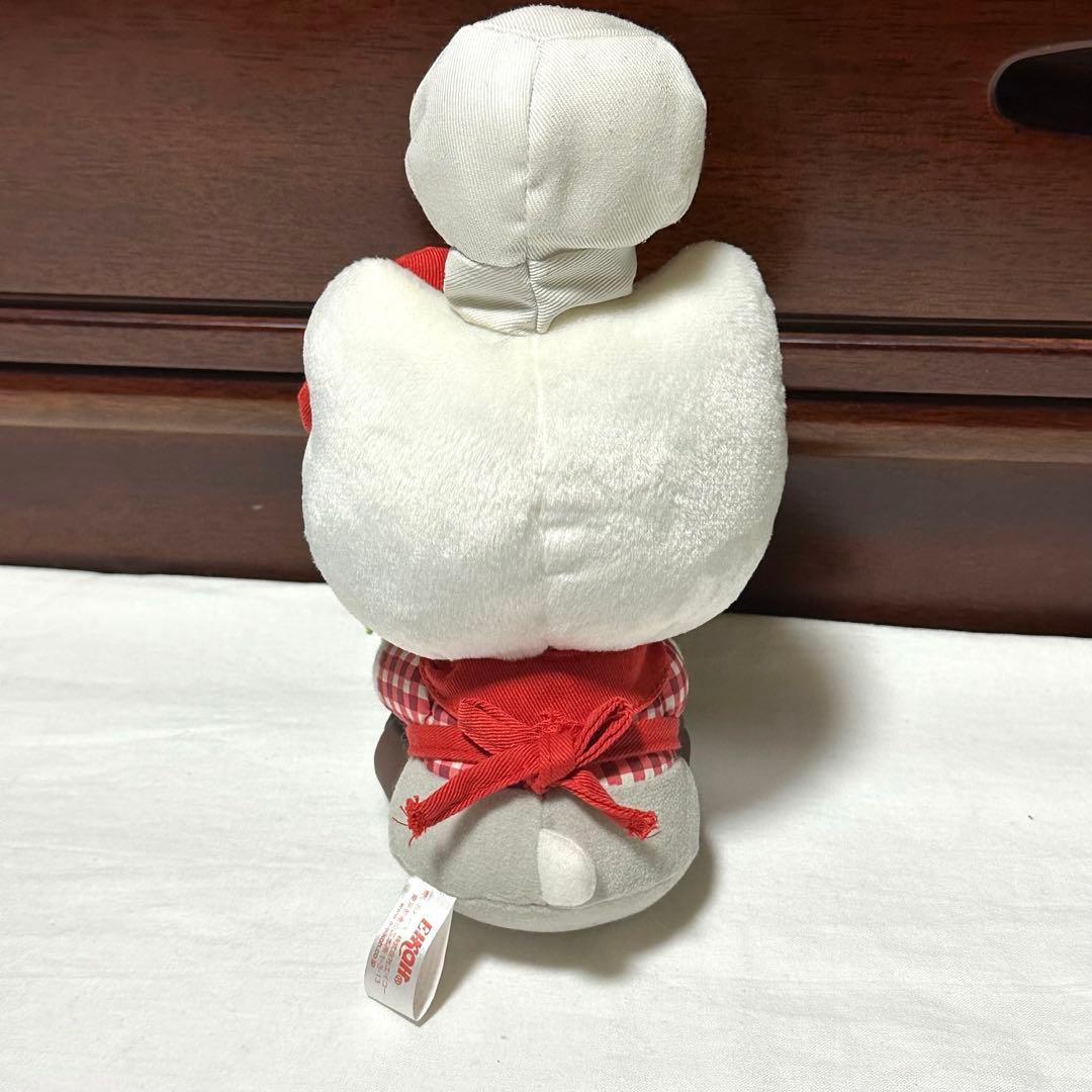 希少品　サンリオ　ハローキティ　コックさん　ハンバーガー　ぬいぐるみ　非売品