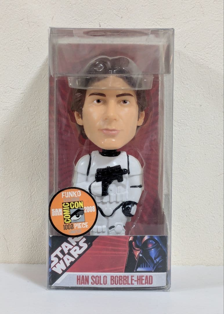 FUNKO　スター・ウォーズ　SDCC 2008 限定　ハン・ソロ　ボブルヘッド